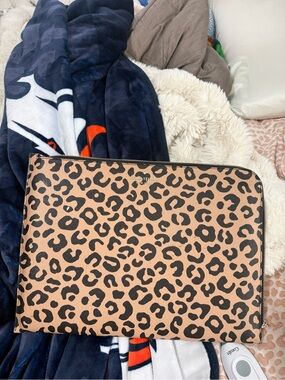 Kate Spade Leopard Print Laptop Sleeve